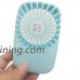 NewSilkRoad Mini Handy Camera Style Portable USB Rechargeable Cooling Fan 7 blades  2 Speeds of Air Force Adjustable (blue) - B07FR1WM4K